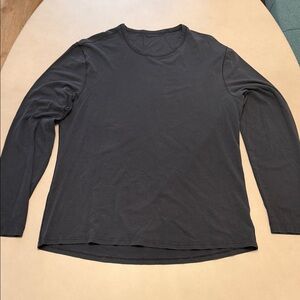lululemon athletica men’s black  Long Sleeve Tee